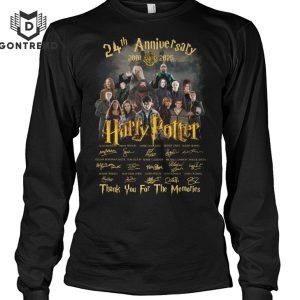 24th Anniversary 2001-2025 Harry Potter Signature Thank You For The Memories Design Unisex T-Shirt