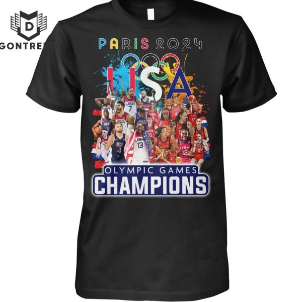 Paris 2024 Olympic Games Champions T-Shirt