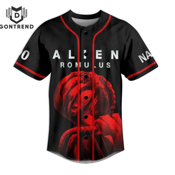 Personalized Alien Romulus Im A Hugger Baseball Jersey