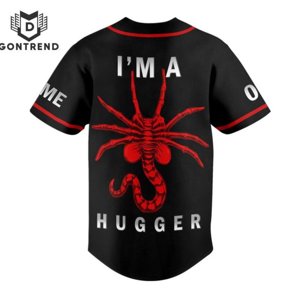 Personalized Alien Romulus Im A Hugger Baseball Jersey