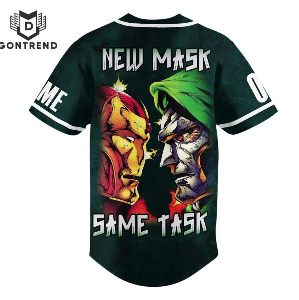 Personalized Avengers Doomsday New Mask Same Task Design Baseball Jersey