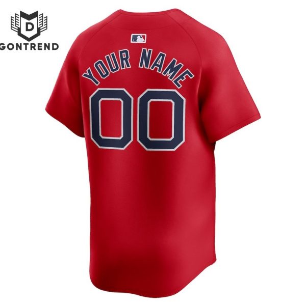 Personalized Boston Red Sox Red Baseball Jersey