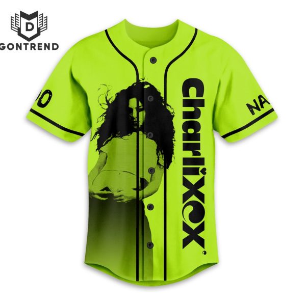 Personalized Charli XCX Brat Baseball Jersey