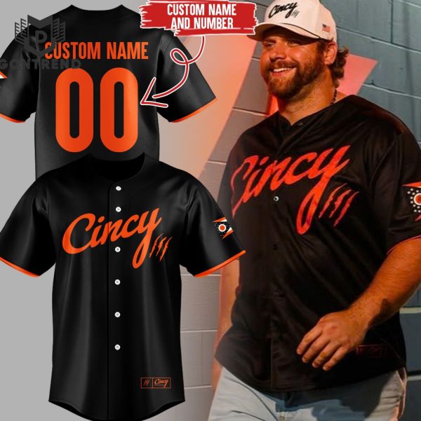 Personalized Cincy Cincinnati Bengals Baseball Jersey