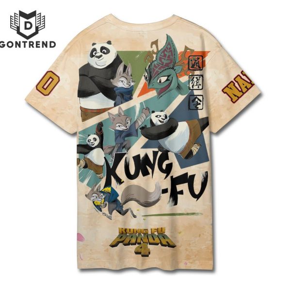 Personalized Kung Fu Panda 4 3D T-Shirt