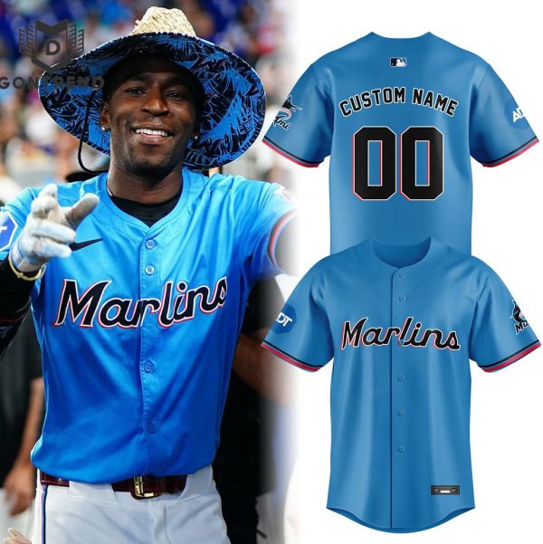 Personalized Miami Marlins 2024 Baseball Jersey