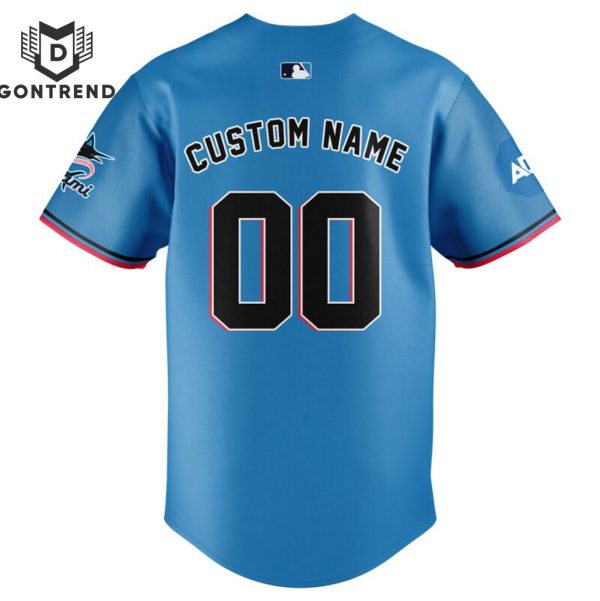 Personalized Miami Marlins 2024 Baseball Jersey