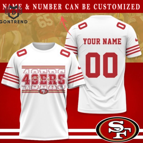 Personalized San Francisco 49ers Football 3D T-Shirt