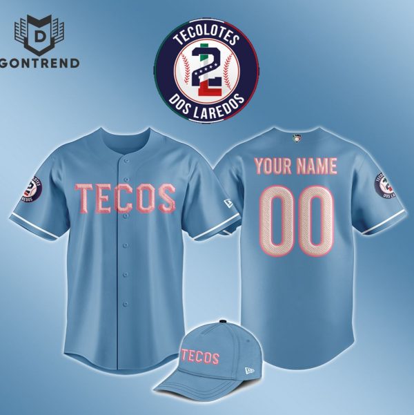 Personalized Tecolotes De Los Dos Laredos LMB 2024 Baseball Jersey – Blue