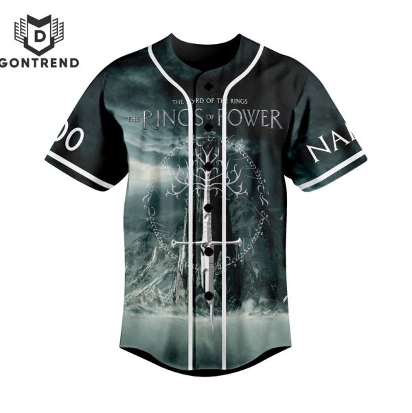 Personalized The Lord Of The Rings The Rings Of Power – When Darkness Threatens All When Look To The Light Baseball Jersey