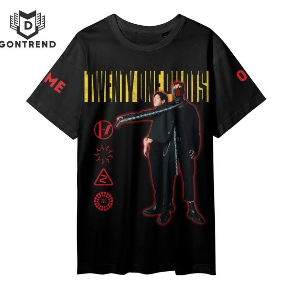 Personalized Twenty One Pilots Wanted Dead Or Alive 3D T-Shirt