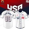 Team USA – Paris 2024 Olympic Games Baseball Jersey