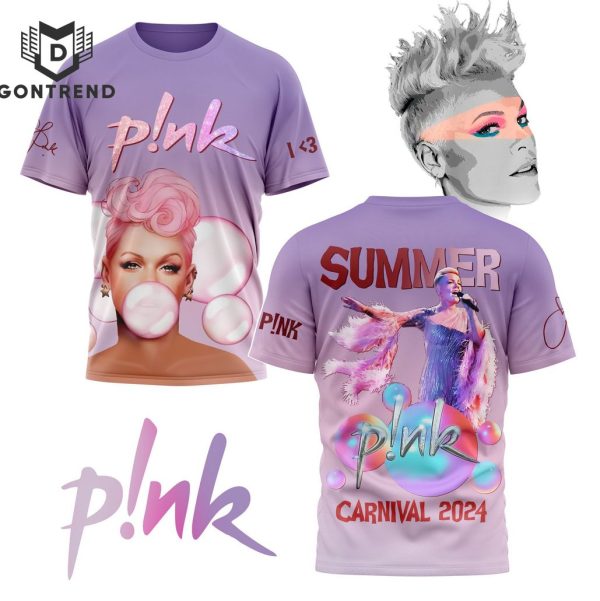 Pink – Summer Carnival 2024 Design 3D T-Shirt