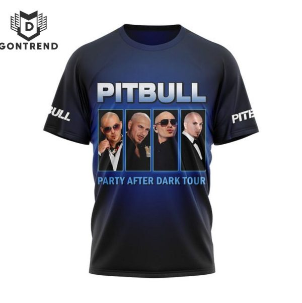 Pitbull Party After Dark Tour 3D T-Shirt