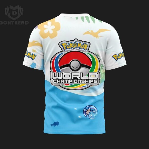 Pokemon World Championships Honolulu 2024 3D T-Shirt