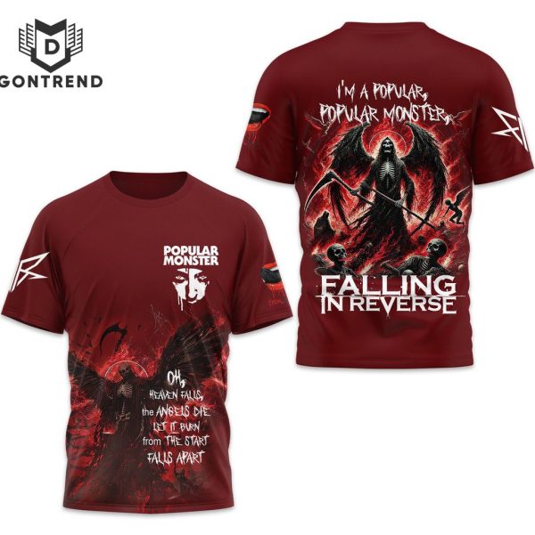 Popular Monster – Falling In Reverse 3D T-Shirt