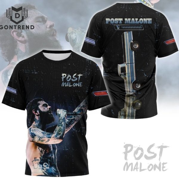 Post Malone F-1 Trillion 2024 Design 3D T-Shirt