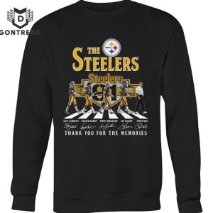 The Pittsburgh Steelers 1933-2024 Signature Thank You For The Memories Design Unisex T-Shirt