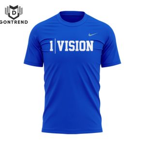 Duke Blue Devils Mens Basketball 1 Vision 3D T-Shirt