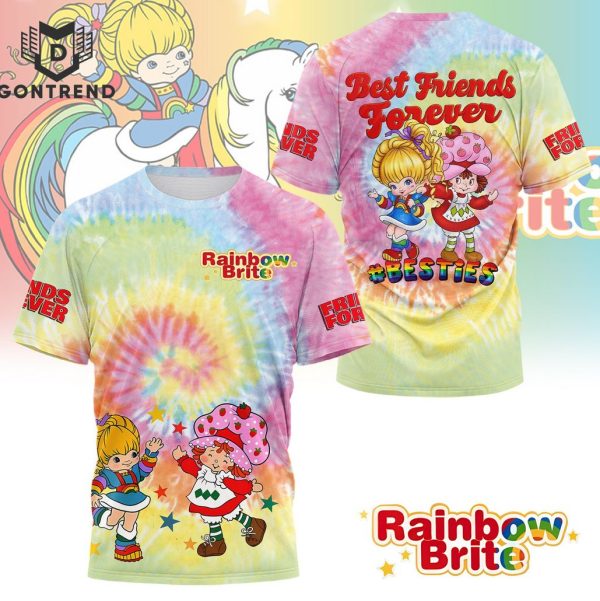 Rainbow Brite – Best Friends Forever Design 3D T-Shirt