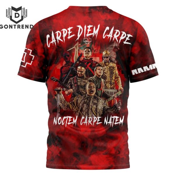 Rammstein Carpe Diem Carpe Noctem Carpe Natem Design 3D T-Shirt