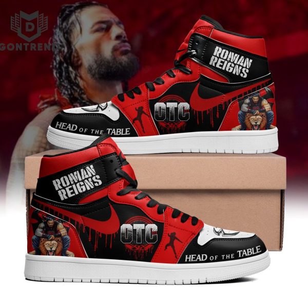 Roman Reigns OTC Head Of The Table Design Air Jordan 1 High Top