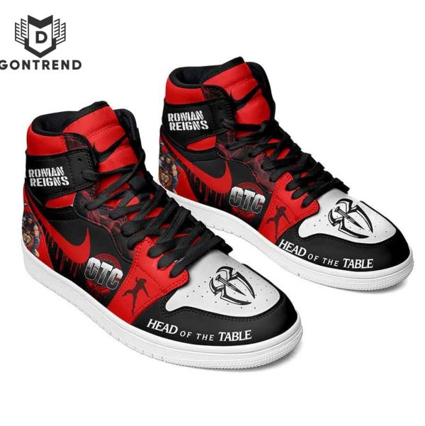 Roman Reigns OTC Head Of The Table Design Air Jordan 1 High Top