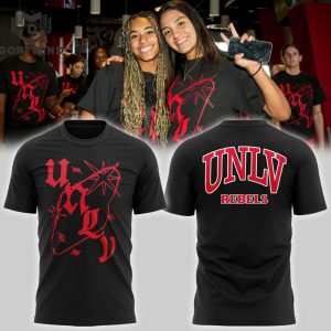 2024 UNLV Rebels Football Logo 3D T-Shirt