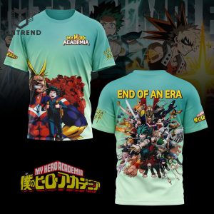 My Hero Academia – End Of An Era Design 3D T-Shirt