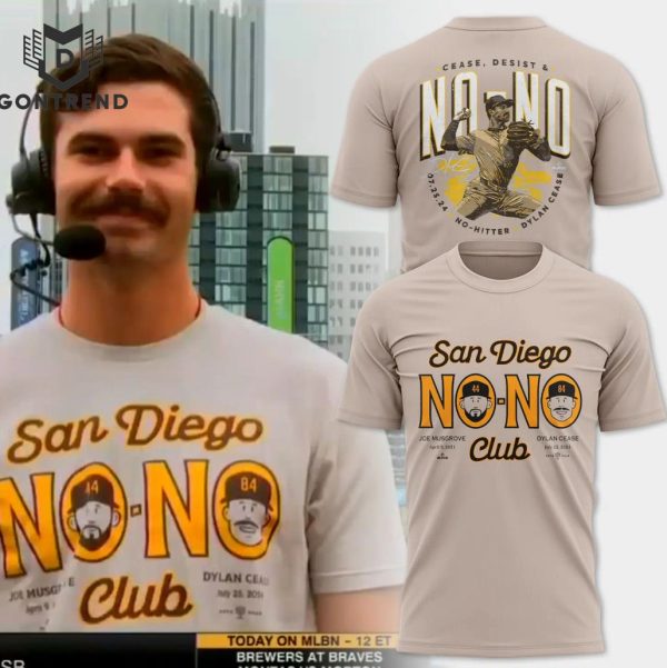 San Diego Padres NO-NO Club 3D T-Shirt