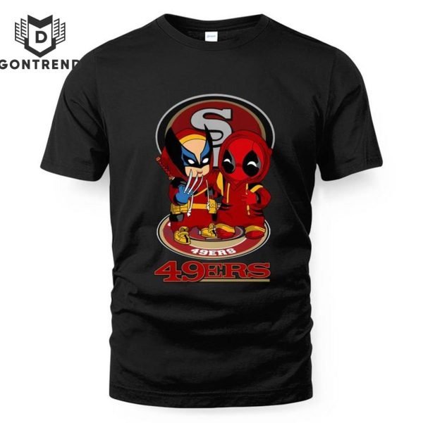 San Francisco 49ers x Deadpool Fan Lovers Unisex T-Shirt