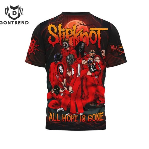 Slipknot All Hope Is Gone Design 3D T-Shirt