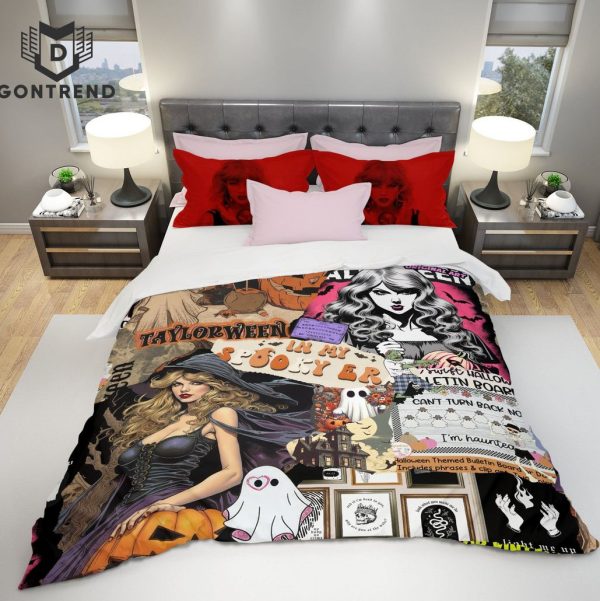 Taylor Swift In My Spooky Era Halloween Bedding Set