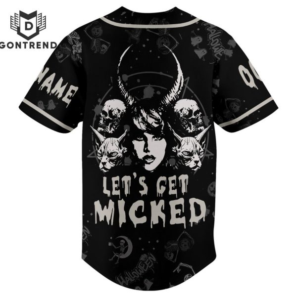 Taylor Swift Let Get Wicked Design Baseball Jersey