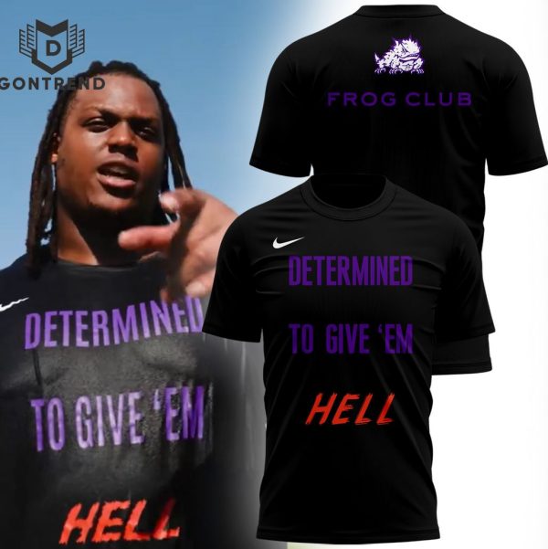 TCU Horned Frogs Football 3D T-Shirt