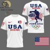 Team  USA Golf Oympic Paris 2024 Design 3D T-Shirt – Blue