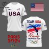 Team USA Breaking For Gold Olympic Paris 2024 Design 3D T-Shirt