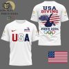 Team USA Cycling Oympic Paris 2024 Design 3D T-Shirt