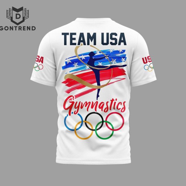 Team USA Gymnastics Olympics 2024 3D T-Shirt