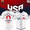 Team USA – Paris 2024 Olympic Summer Games Baseball Jersey