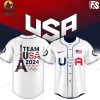 USA Team – Paris 2024 Olympic Games Baseball Jersey