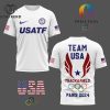 Team USA Golf Oympic Paris 2024 Design 3D T-Shirt