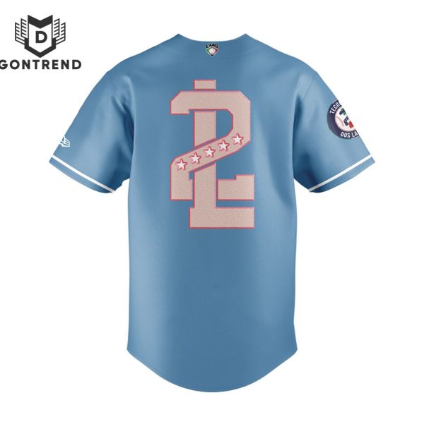 Tecolotes De Los Dos Laredos LMB 2024 Baseball Jersey – Blue