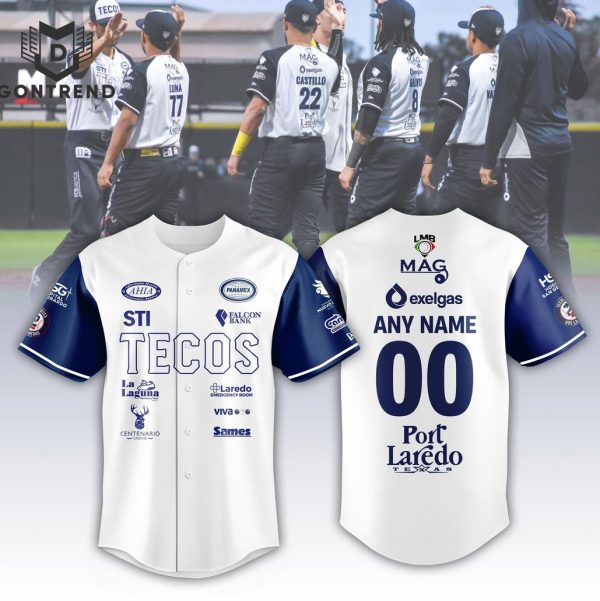 Tecolotes De Los Dos Laredos LMB 2024 Baseball Jersey – White