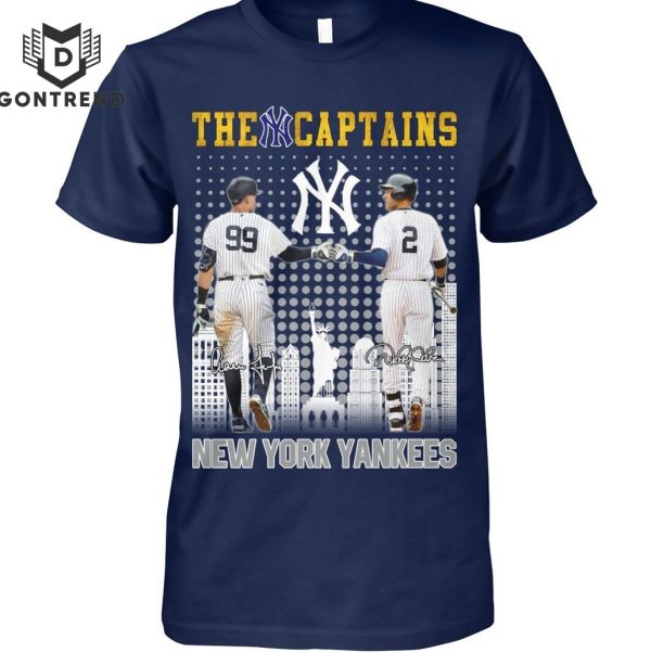 The Captains New York Yankees Aaron Judge Signature T-Shirt