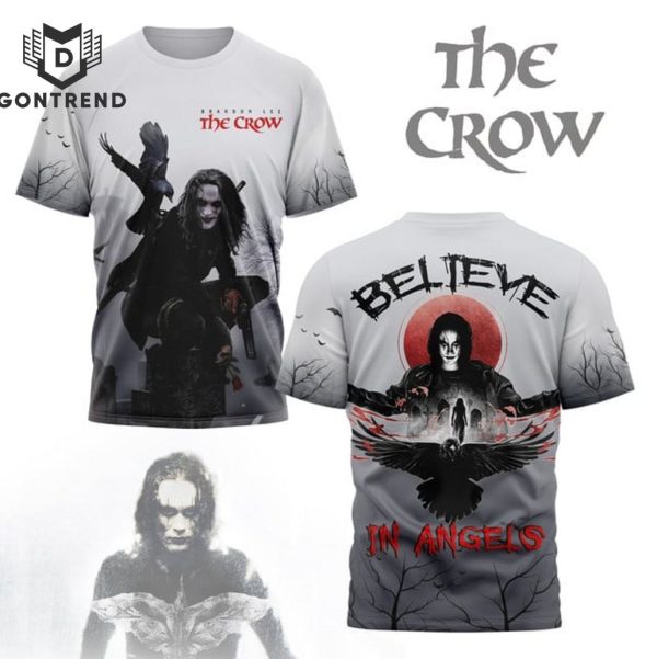 The Crow Believer In Angels 3D T-Shirt