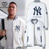 The New York Yankees  – It Will Always Be New York Or Nowhere Baseball Jacket -Blue