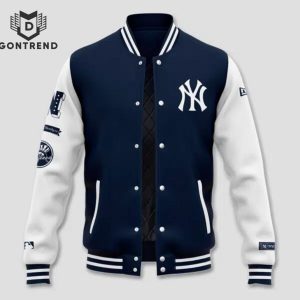 The New York Yankees  – It Will Always Be New York Or Nowhere Baseball Jacket -Blue