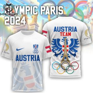 Olympic Paris 2024 Team Australia Design 3D T-Shirt