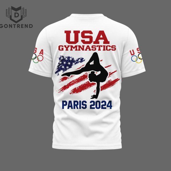 USA Gymnastics Olympics 2024 3D T-Shirt